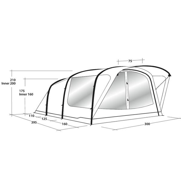 additional image for Outwell Lindale 5PA Air Tent