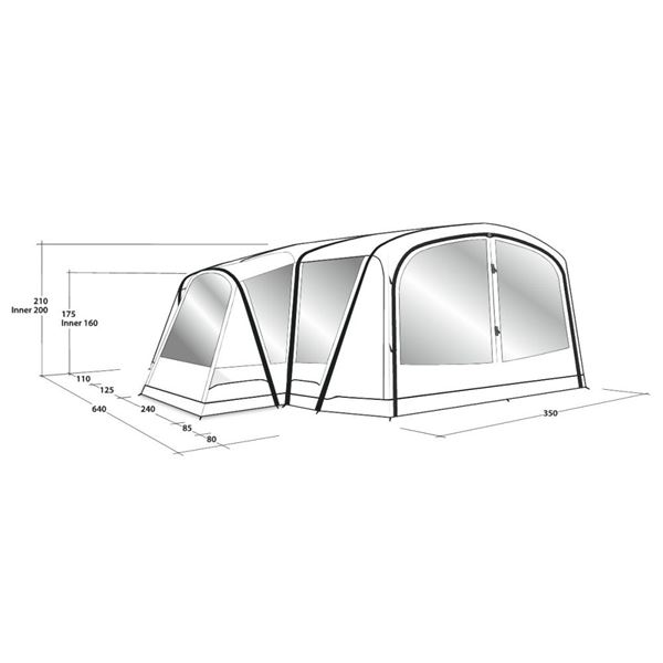 additional image for Outwell Oakdale 5PA Air Tent