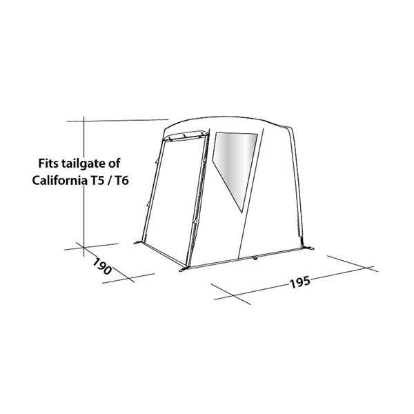 additional image for Easy Camp Crowford Tailgate Awning