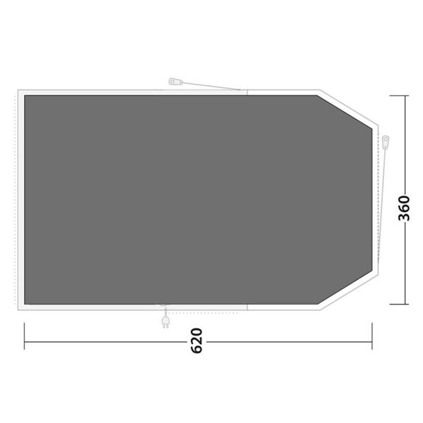 additional image for Outwell Norwood 6 Tent Footprint Groundsheet