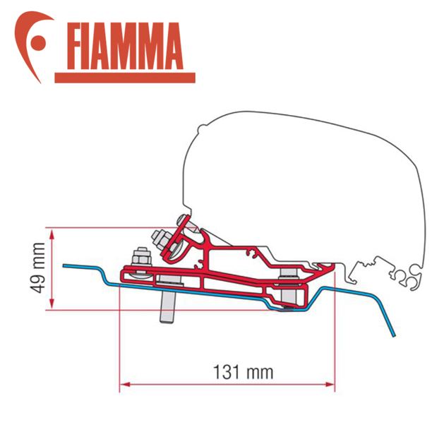 Fiamma Adapter Ford Transit H3