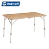 additional image for Outwell Custer Bamboo Table Large