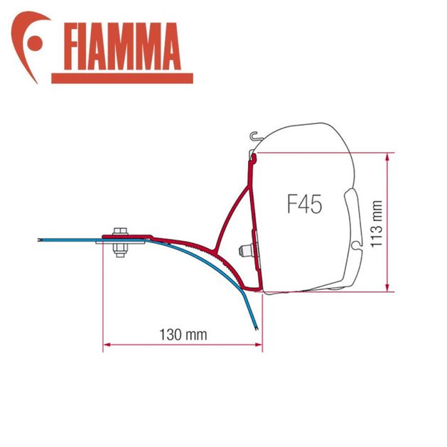 Fiamma Kit Ducato With Roof Rack