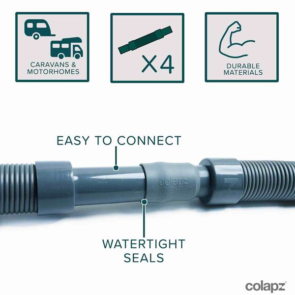 additional image for Colapz Waste Outlet Connection Kit