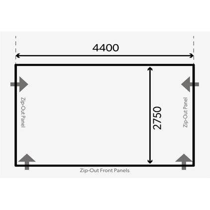 EXTENDED AWNING DEPTH
