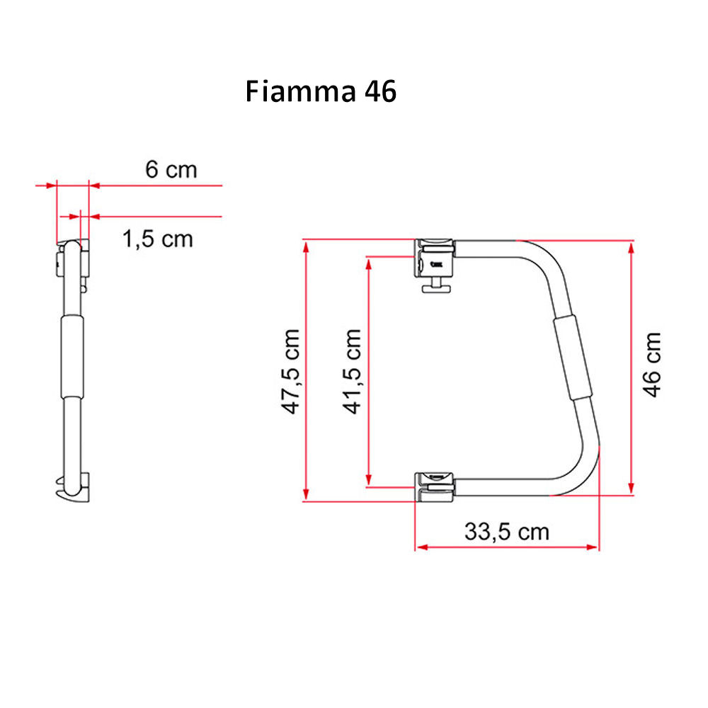 Fiamma Kit Security Lock für Security 31/46 