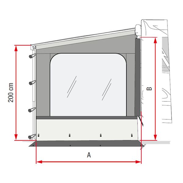 additional image for Fiamma Sun View Side Wall Pro