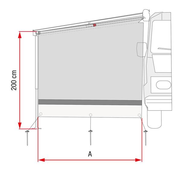 additional image for Fiamma Sun View Side Wall