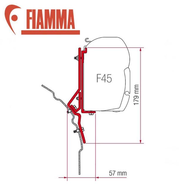Fiamma F45S Kit for VW T4