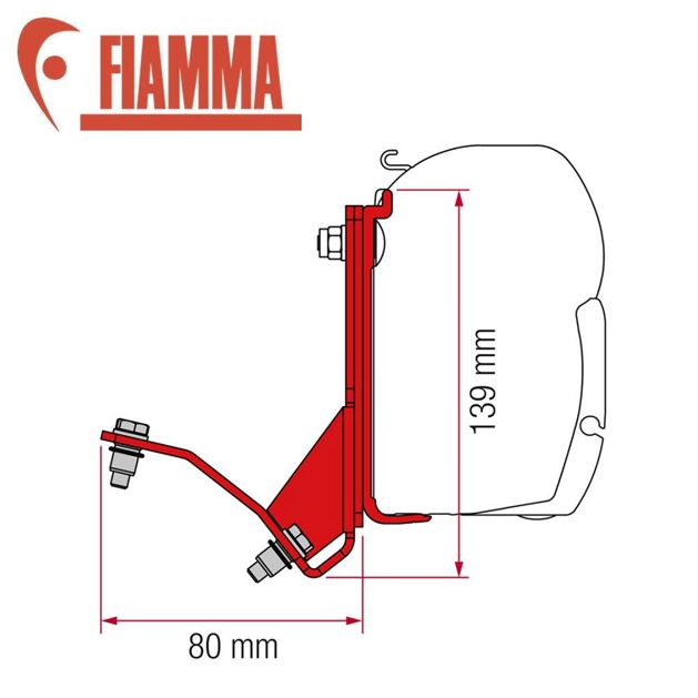 Fiamma F45 Adaptor Kit 98655Z028