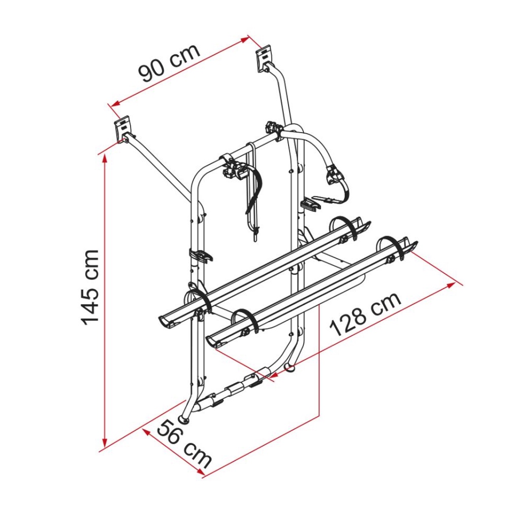 Fiamma Carry-Bike VW T5 Bike Carrier | Purely Outdoors