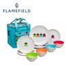 additional image for Flamefield Camper Smiles 12 Piece Melamine Set & Cooler Bag
