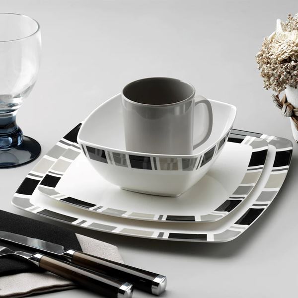 additional image for Flamefield Carre 16 Piece Melamine Set
