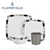 additional image for Flamefield Carre 16 Piece Melamine Set