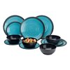 additional image for Flamefield Granite Aqua 12 Piece Melamine Set