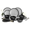 additional image for Flamefield Granite Grey 12 Piece Melamine Set