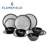 additional image for Flamefield Granite Grey 12 Piece Melamine Set