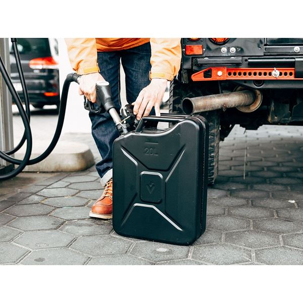 additional image for Front Runner Jerry Can 20L Matte Black Steel Finish