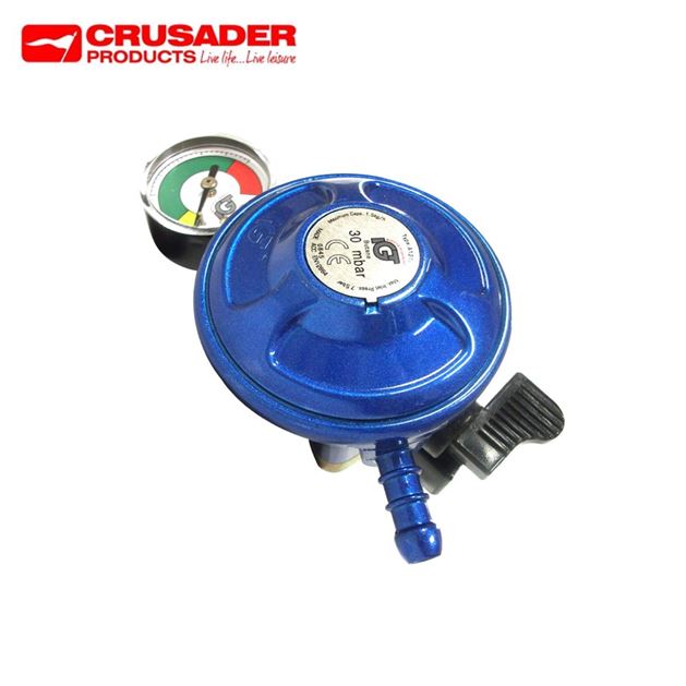 21mm Clip-on Butane Regulator With Manometer