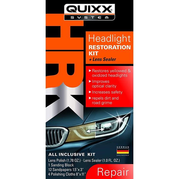 additional image for Quixx Headlight Restoration Kit