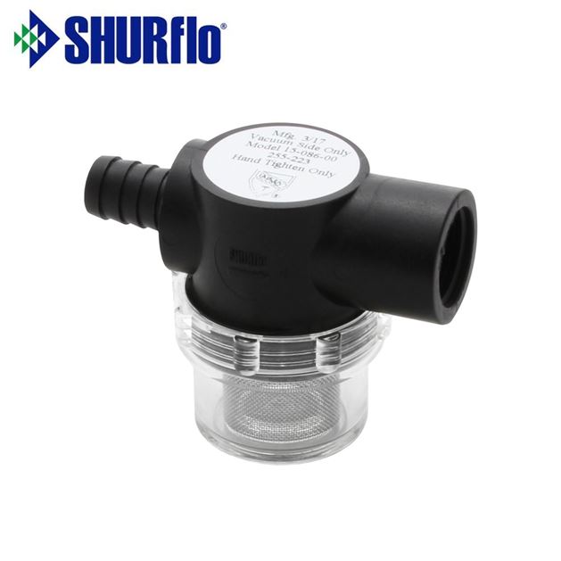 Shurflo Inline Filter Pipe to Hose Tail
