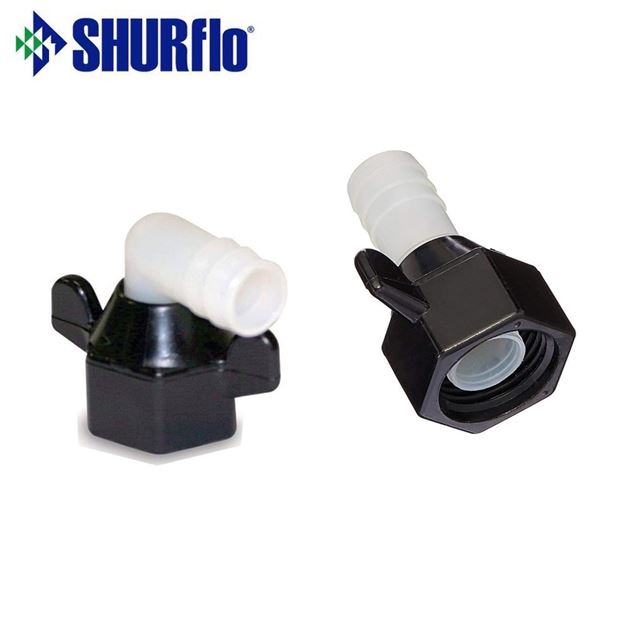 Shurflo Trail King Pump Fittings - Straight & Elbow Connectors