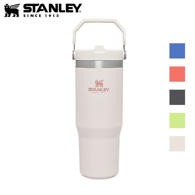 Stanley The IceFlow Flip Straw Tumbler 890 ml drinking bottle - Rose Quartz