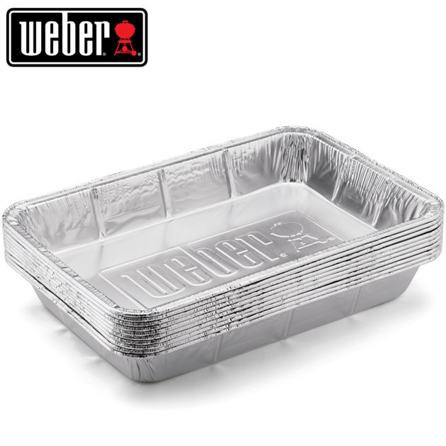 Weber Large Foil Drip Pans - 10pcs