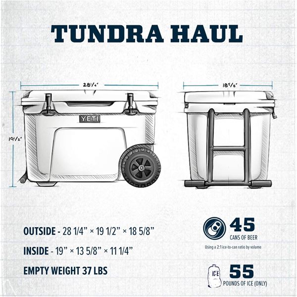 additional image for YETI Tundra Haul Wheeled Cooler - All Colours