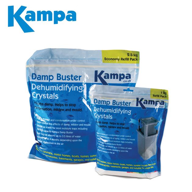 Kampa Damp Buster Moisture Crystals Refill Pack