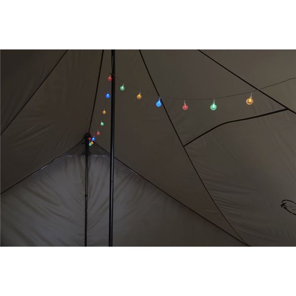 additional image for Easy Camp Globe Light Chain Coloured