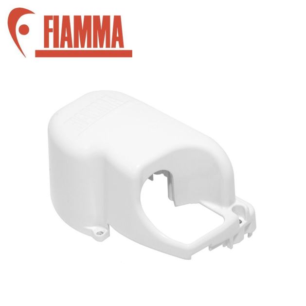 Fiamma F45s Right Hand End Cap Polar White