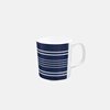 additional image for Flamefield Navy Pin Stripe 16 Piece Melamine Set