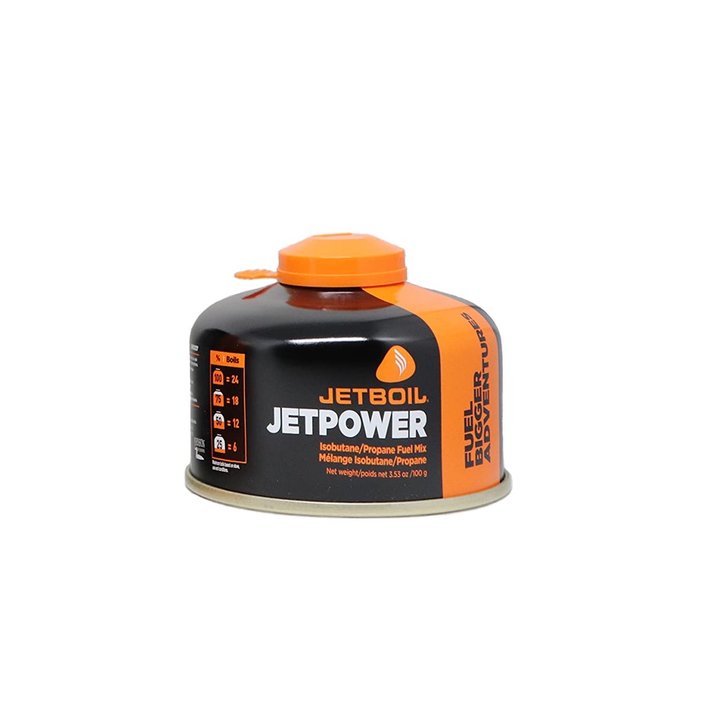 Jetboil Jetpower Gas Cartridge 100g, 230g, 450g | Purely Outdoors