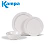 additional image for Kampa Classic White 12 Piece Melamine Set