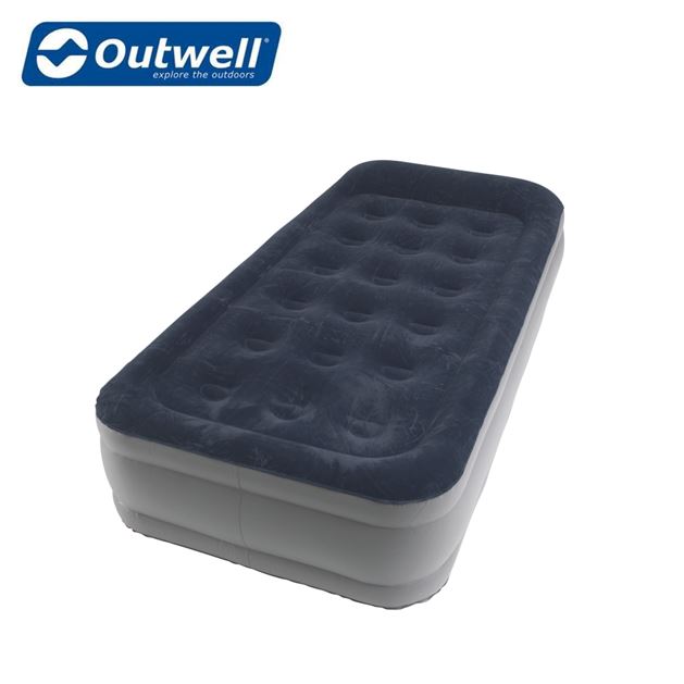 Outwell Superior Single Airbed With Built In Pump