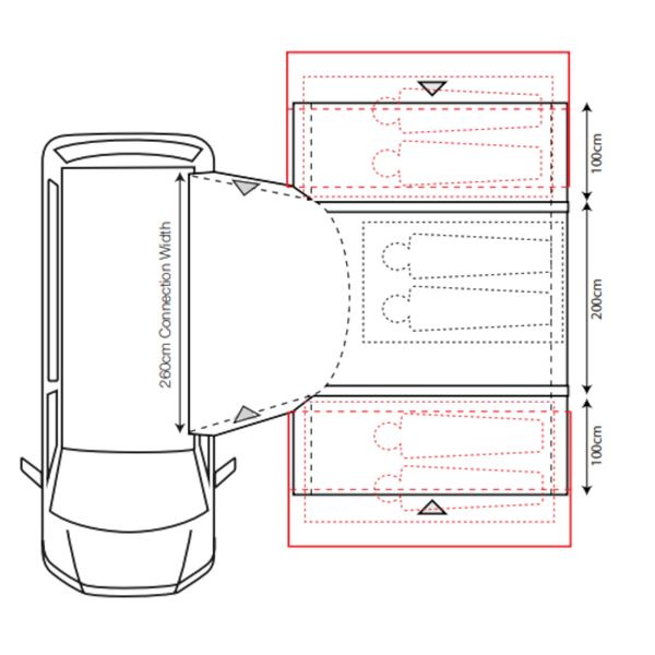 additional image for Outdoor Revolution Cayman Combo Air Driveaway Awning - 2024 Model
