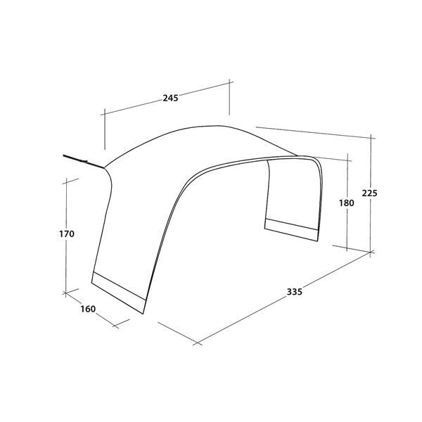 additional image for Outwell Air Shelter Tent Connector