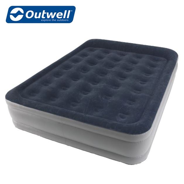 Outwell Flock Superior Double Airbed - With Built In Pump
