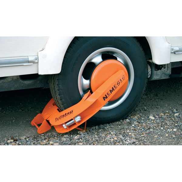 additional image for Purple Line Full Stop Nemesis Wheel Clamp