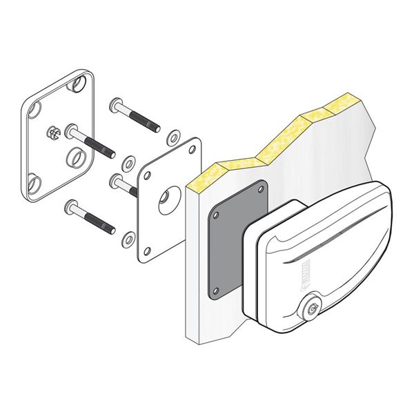additional image for Fiamma Safe Door Lock - 3 Pack