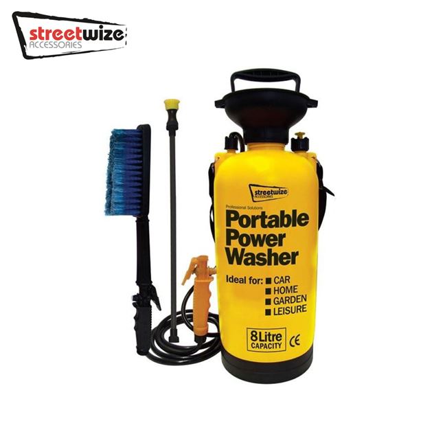 Streetwize 8L Portable Pressure Washer