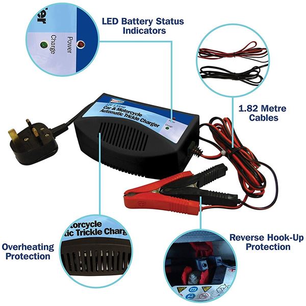 additional image for Streetwize 12V Trickle Battery Charger