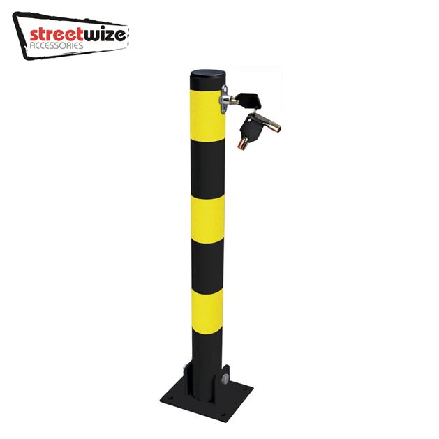 Heavy Duty Folding Round Parking Post