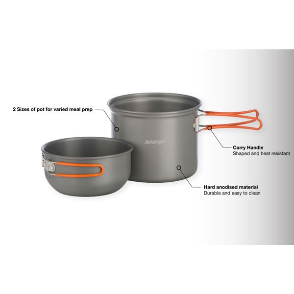 additional image for Vango Hard Anodised 1 Person Cook Kit