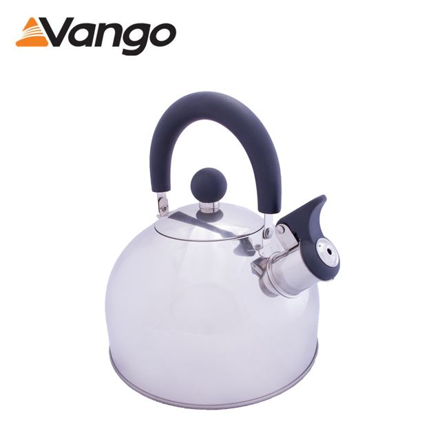 Vango 2L Stainless Steel Kettle With Folding Handle