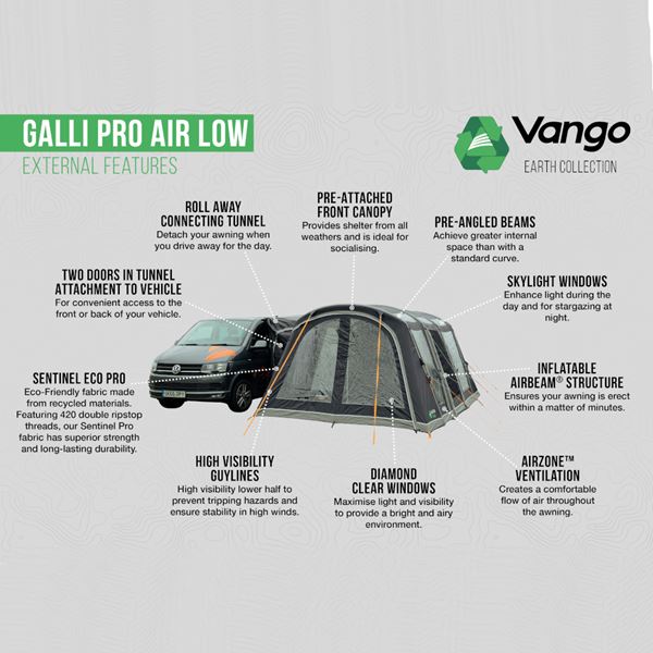 additional image for Vango Galli Pro Air Driveaway Awning - New for 2024