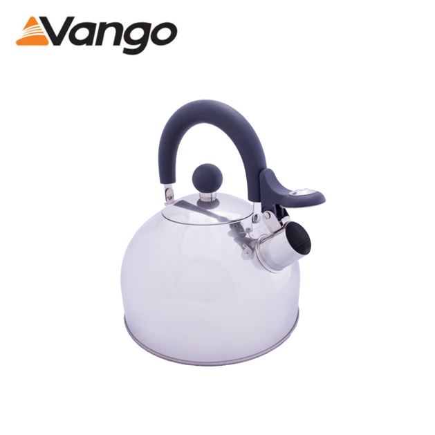 Vango 1.6L Stainless Steel Kettle With Folding Handle