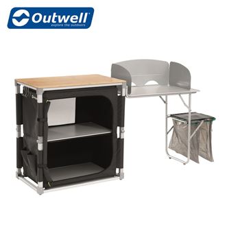 Outwell Padres Kitchen Table With Side Unit