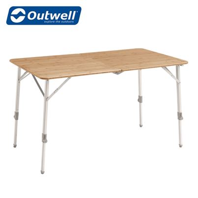 Outwell Outwell Custer Bamboo Table Large